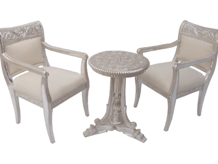 Silver Coffee Table Set