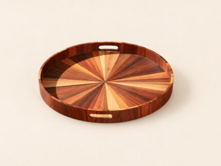 Rosewood Inlay Tray