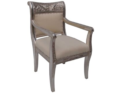 SC-538 artisan silver chair minimal design Signature Living Dubai