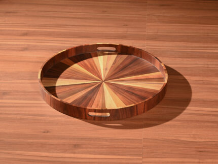 Rosewood Inlay Tray