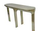 Brass Cladded Console Table