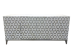 Bone and Metal Inlay Credenza