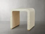 Bone Inlay End Table