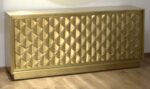 Brass Cladding Credenza