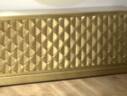 Brass Cladding Credenza