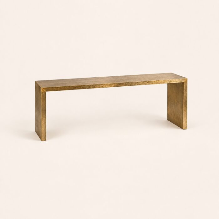 Brass_Hammered_Console_Table_Studio_Square