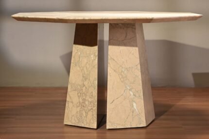 Grey Marble Dining Table
