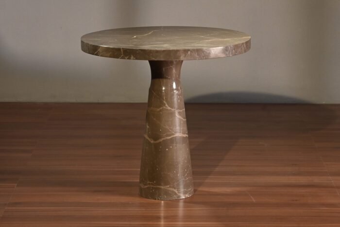 Grey Marble End Table