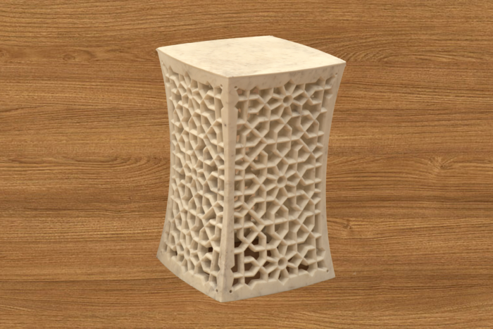Makrana Stone End Table