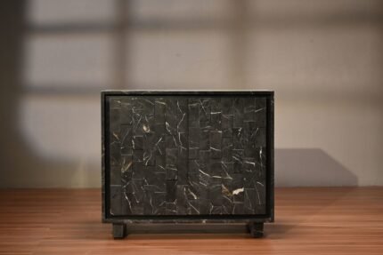 Marquina Stone Two Door Chest