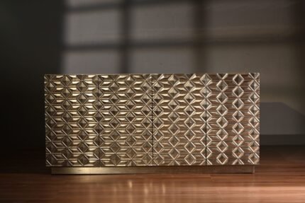 Meetal Cladded Credenza