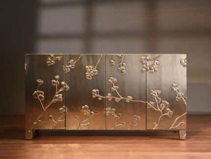 Metal Cladded Credenza by Signature living Furniture & Decor