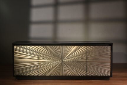 Metal Cladded Credenza