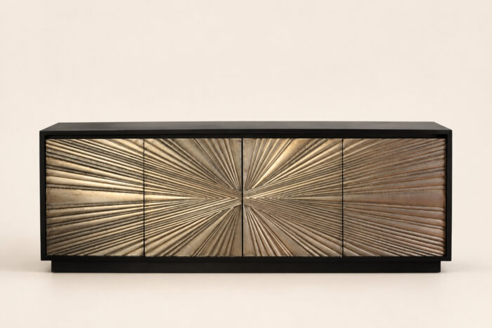 Metal-Cladded-Credenza-Sunburst-Studio