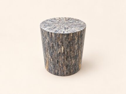 Bone Inlay Side Table