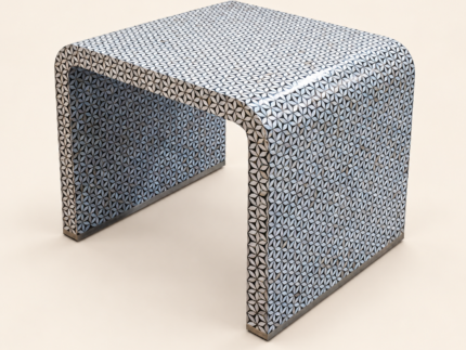 Mother of Pearl Inlay End Table