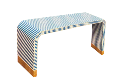 Resin Inlay End Table