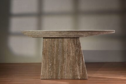 Travertine Dining Table