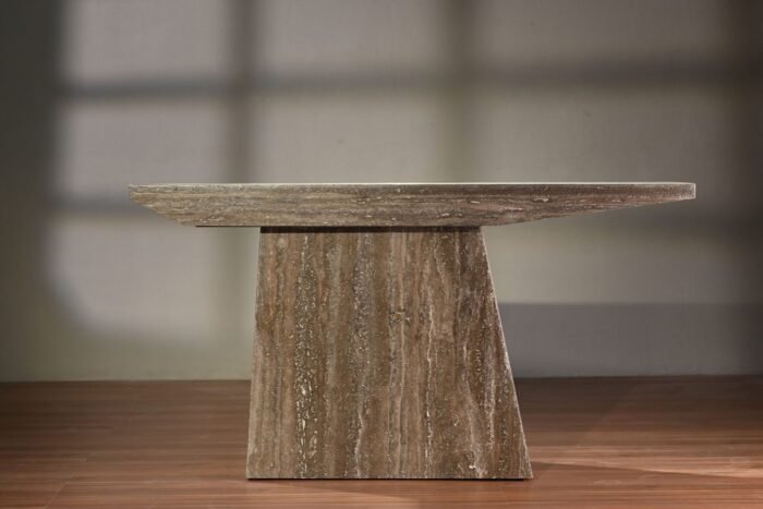 Travertine Dining Table