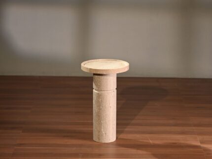 Travertine End Table from Signature living Furniture & Decor