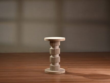 Travertine End Table from Signature living Furniture & Decor