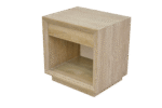 Travertine Stone End Table