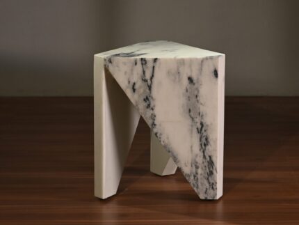 White Marble End Table from Signature living Furniture & Decor