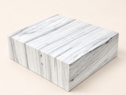 White Marble Cocktail Table