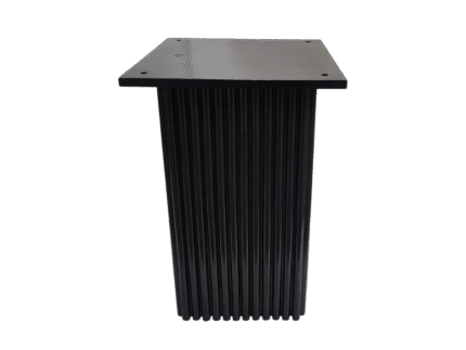 Wooden Carved Base End Table