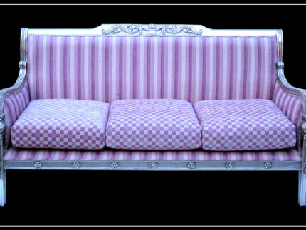 silver sofa set by signature Living furniture and Decor Dubai