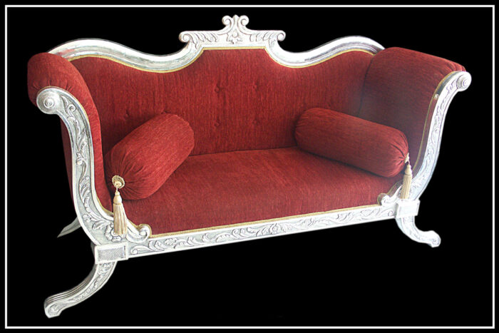 Silver couch royal kings by Signature living furniture & decor Dubai