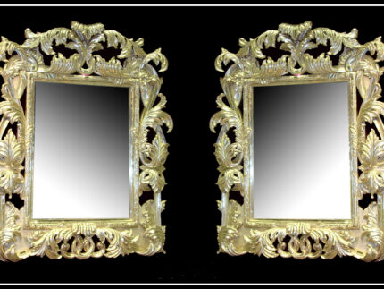 Silver Mirror Frame Signature living furniture & decor Dubai