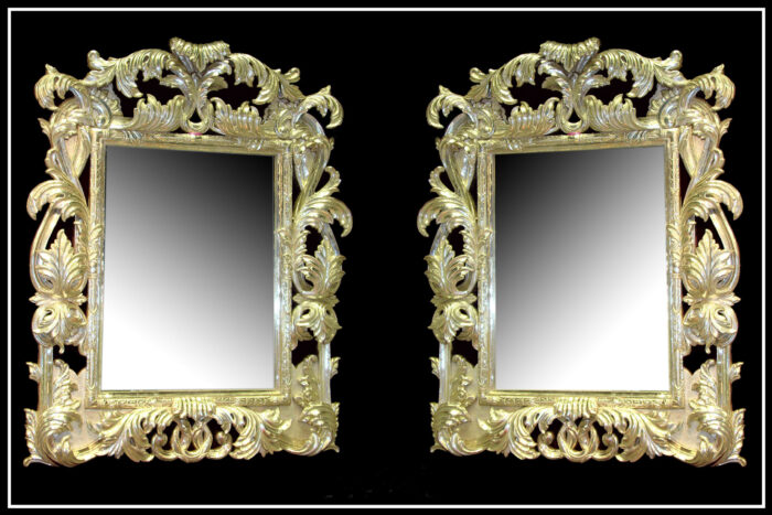 147 Silver Mirror Frame by Signature living furniture & decor Dubai Silver Mirror Frame Signature living furniture & decor Dubai