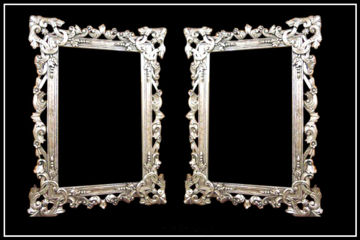 148 Silver Mirror Frame by Signature living furniture & decor Dubai Silver Mirror Frame by Signature living furniture & decor Dubai