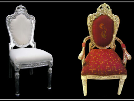 Silver Chair by signature living dubai