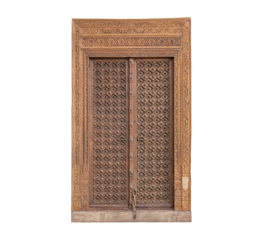 ANTIQUE TEAK WOOD DOOR