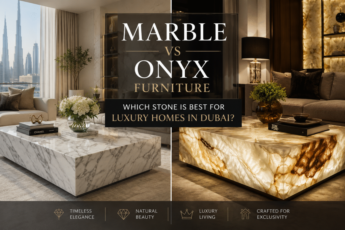 marble vs onyx furniture comparison